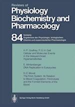 Reviews of Physiology, Biochemistry and Pharmacology : Volume: 84 