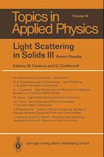 Light Scattering in Solids III