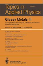 Glassy Metals III