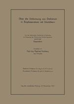 Über Die Umformung Von Drehstrom in Einphasenstrom Mit Umrichtern