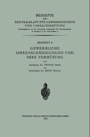 Gewerbliche Ohrenschädigungen Und Ihre Verhütung