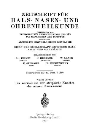 Der normale und der atrophische Knochen der unteren Nasenmuschel