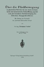 Über die Fließbewegung in plastischem Material, das aus einem Zylinder durch eine konzentrische Bodenöffnung gepreßt wird, mit besonderer Berücksichtigung des Dick’schen Strangpreßverfahrens