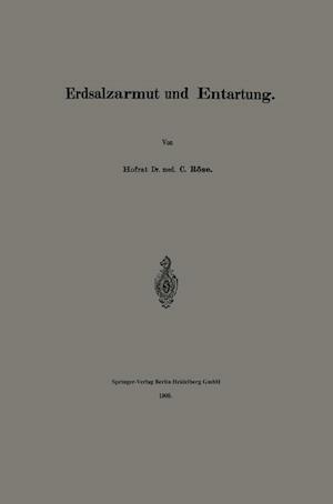 Erdsalzarmut und Entartung