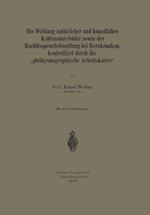 Die Wirkung natürlicher und künstlicher Kohlensäurebäder sowie der Hochfrequenzbehandlung bei Herzkranken, kontrolliert durch die „plethysmographische Arbeitskurve“