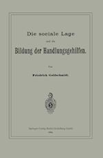 Die Sociale Lage Und Die Bildung Der Handlungsgehilfen