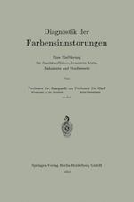 Diagnostik Der Farbensinnstörungen