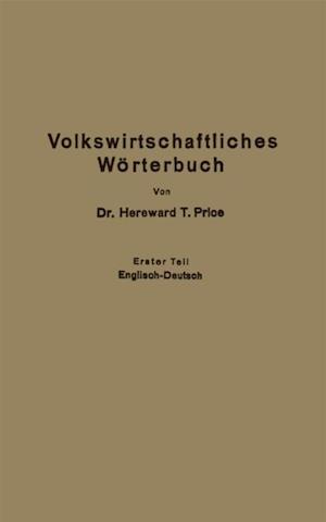 Economic Dictionary / Volkswirtschaftliches Wörterbuch