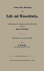 Ueber die Existenz des Luft- und Wasserdrucks