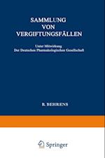 Sammlung von Vergiftungsfällen