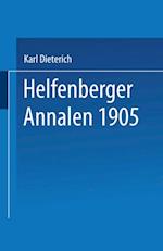 Helfenberger Annalen 1905