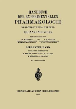 Handbuch der Experimentellen Pharmakologie