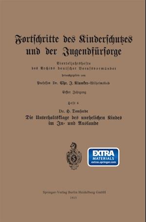 Fortschritte des Kinderschutzes und der Jugendfürsorge