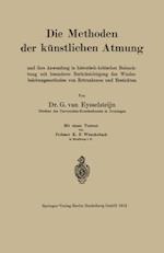 Die Methoden der künstlichen Atmung