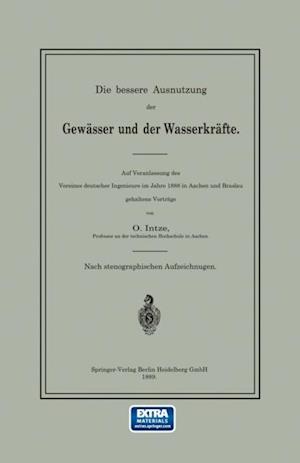 Die bessere Ausnutzung der Gewässer und der Wasserkräfte