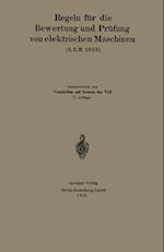 Regeln für die Bewertung und Prüfung von elektrischen Maschinen (R.E.M. 1923)