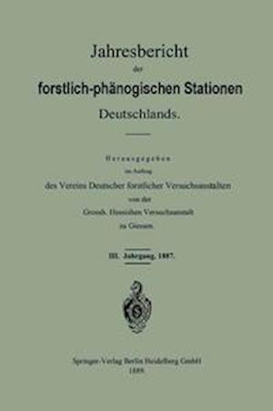 Jahresbericht der forstlich-phänologischen Stationen Deutschlands