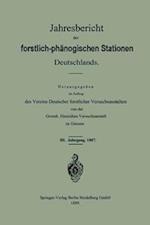 Jahresbericht der forstlich-phänologischen Stationen Deutschlands