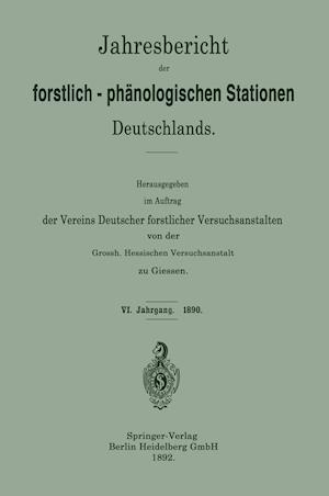 Jahresbericht Der Forstlich-Phänologischen Stationen Deutschlands