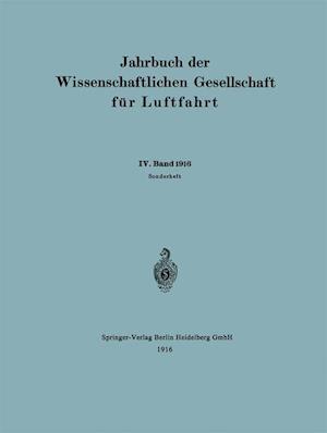 Jahrbuch der Wissenschaftlichen Gesellschaft für Luftfahrt