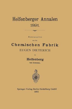 Helfenberger Annalen 1891