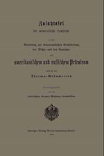 Zusatztafel für mineralische Leuchtöle zu der Anleitung zur steueramtlichen Ermittelung der Dichte und des Gewichts von amerikanischem und russischem Petroleum mittelst des Thermo-Aräometers