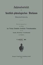 Jahresbericht der forstlich-phänologischen Stationen Deutschlands