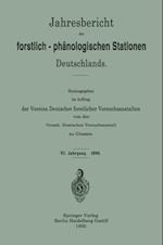 Jahresbericht der forstlich-phänologischen Stationen Deutschlands