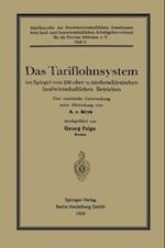 Das Tariflohnsystem im Spiegel von 200 ober- u. niederschlesischen landwirtschaftlichen Betrieben