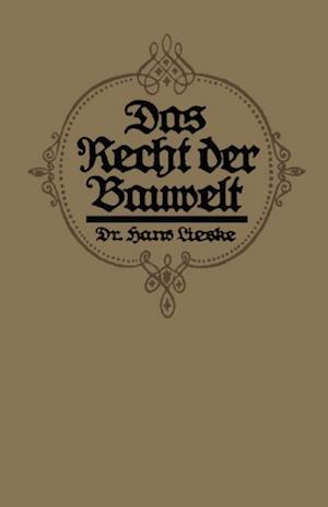 Das Recht der Bauwelt