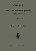 Verhandlungen der Deutschen Dermatologischen Gesellschaft