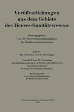 Festschrift Zum 60. Geburtstag Des Sanitätsinspekteurs Im Reichswehrministerium Generaloberstabsarzt Professor Dr. Wilhelm Schultzen