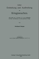 Ueber Entstehung und Ausbreitung der Kriegsseuchen