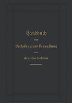 Handbuch Der Verfassung Und Verwaltung in Preußen Und Dem Deutschen Reiche