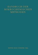 Waagen und Geräte zur Anorganischen Mikro-Gewichtsanalyse