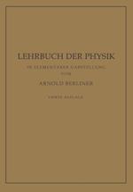 Lehrbuch der Physik in elementarer Darstellung