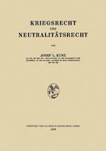 Kriegsrecht und Neutralitätsrecht