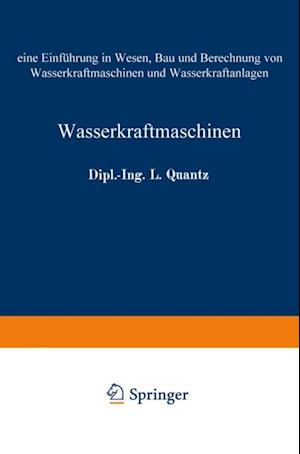 Wasserkraftmaschinen