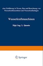 Wasserkraftmaschinen