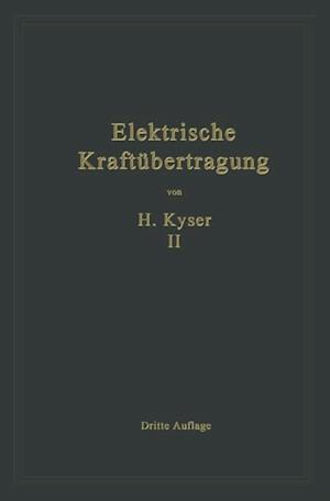 Die Niederspannungs- und Hochspannungs-Leitungsanlagen