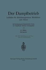 Der Dampfbetrieb