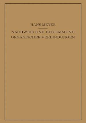 Lehrbuch Der Organisch-Chemischen Methodik
