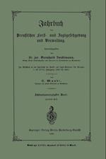 Jahrbuch Der Preutzischen Forst- Und Jagdgesetzgebung Und Verwaltung