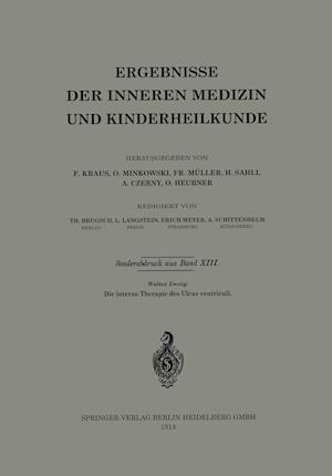 Die Interne Therapie Des Ulcus Ventriculi