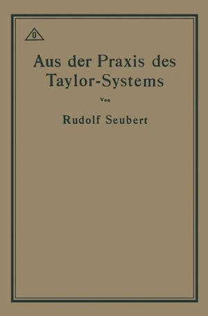 Aus Der Praxis Des Taylor-Systems