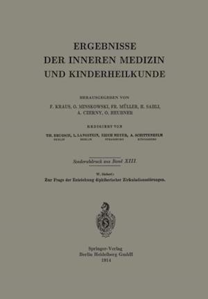 Zur Frage der Entstehung diphtherischer Zirkulationsstörungen