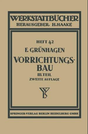 Der Vorrichtungsbau