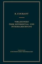 Vorlesungen über Differential- und Integralrechnung