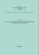 Hafenbauten der Bauindustrie der Bundesrepublik Deutschland im Ausland in den letzten 10 Jahren