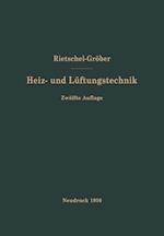 H. Rietschels Lehrbuch der Heiz- und Lüftungstechnik